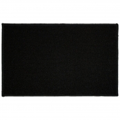 Tapis Rectangle 50x80 cm Uni Primobis Noir