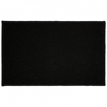 1740874 - 3574387408744 - Douceur d\'intérieur - Tapis Rectangle 50x80 cm Uni Primobis Noir