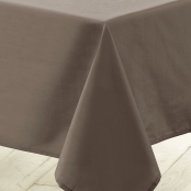 Nappe Rectangle 140x300 cm Polyester Essentiel Taupe