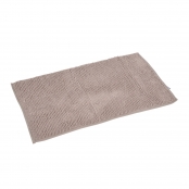 Tapis de Bain 45x75 cm Microfibre Unie Sweety Taupe