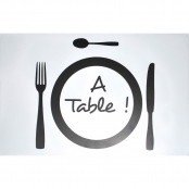 Set de Table 28,5x44 cm Transparent A Table