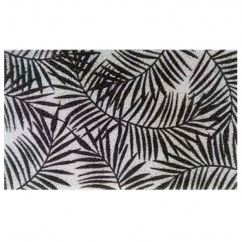 1740923 - 3574387409239 - Douceur d\'intérieur - Tapis Rectangle 45x75 cm PVC Herbarium