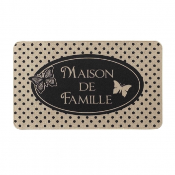 1741073 - 3574387410730 - Douceur d\'intérieur - Tapis Rectangle 45x75 cm Tissé Maisonnée - 3