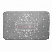 Tapis de Bain 45x75 cm Microfibre Maison de Famille