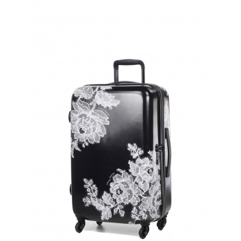 CT231N-61 - 3700245491539 - Chantal Thomass - Valise rigide noir - Dentell'Icieuse Taille M (66 cm) - 8