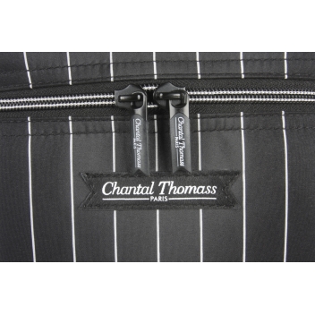CT219N-17 - 3700245414033 - Chantal Thomass - Sac Beauty (vanity souple) Garçonnette Noir & Blanc - 2