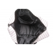 Sac de voyage Garçonnette Noir & Rose