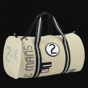 Petit sac de voyage polochon 48cm Coton Beige