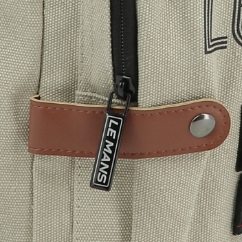 LM300BE-20A - 3700245424100 - 24H LE MANS - Sac à dos 27x14.5x45cm Coton Beige - 4