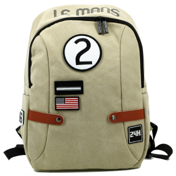 LM300BE-20B - 3700245424094 - 24H LE MANS - Sac à dos 29.5x10.5x41cm Coton Beige - 4