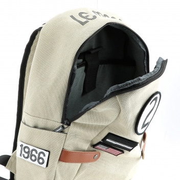 LM300BE-20B - 3700245424094 - 24H LE MANS - Sac à dos 29.5x10.5x41cm Coton Beige - 2