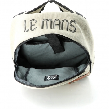 LM300BE-20B - 3700245424094 - 24H LE MANS - Sac à dos 29.5x10.5x41cm Coton Beige - 3