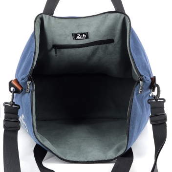 LM300BL-16 - 3700245424476 - 24H LE MANS - Sac de Voyage Week End 50cm Coton Bleu - 2