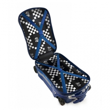 LM700BL - 3700245424193 - 24H LE MANS - Valise trolley enfant 45cm ABS/PC Bleu - 2