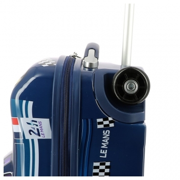LM700BL - 3700245424193 - 24H LE MANS - Valise trolley enfant 45cm ABS/PC Bleu - 3