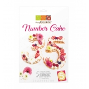 Kit Number cake Idéal pour faire un gâteau d\'anniversaire