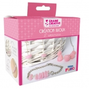 Kit cadeau Realisez vos bijoux L\'amoureuse (Fimo)
