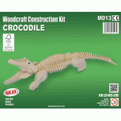 Maquette en bois Crocodile