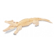 Maquette en bois Crocodile