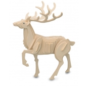 Maquette en bois Cerf