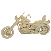 Maquette en bois Moto