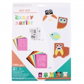 Kit Crazy Artist plus de 40 créations en feutrine