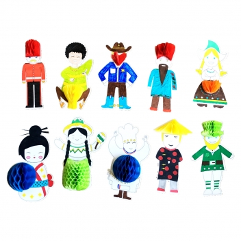 L613913 - 3900006139131 - Sodertex - Kit DIY mascotte Autour du monde