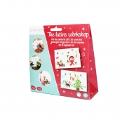 Kit DIY carterie de Noël L'atelier des lutins 10 pièces
