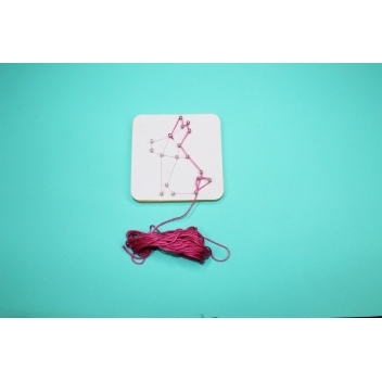 L617917 - 3701385301924 - Sodertex - Kit string art pour Enfant Tableau de fil tendu Orig'animals - 5