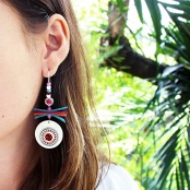 Rita : Boucles d'oreille XL