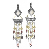 Carlota : Boucles d\'oreille top losange