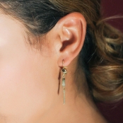 Angie : Boucles d\'oreille 3 mini tiges