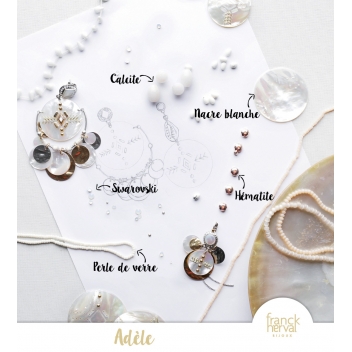 15--62175 -  - Franck Herval - Adele : Collier long