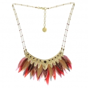 Lys : Collier plastron